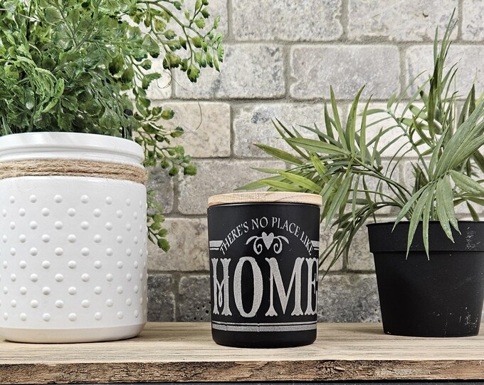 New Home Gift | Housewarming Gift | Realtor Closing Gift | New Homeowner | Scented Candle | 7 oz. Candle | Home Sweet Home | Laser Engraved