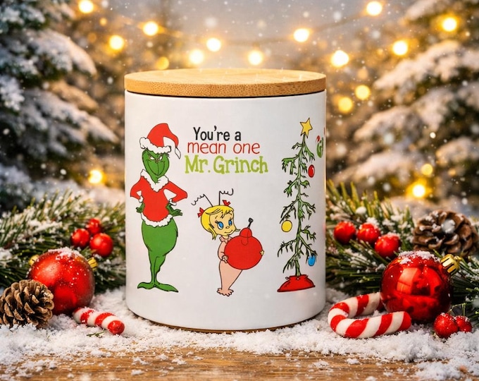 Candles | Grinch Candle | Christmas Candle
