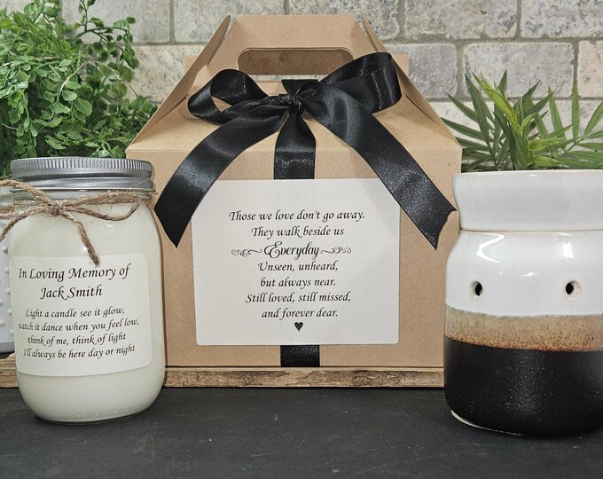 Sympathy Gifts | Condolence Gift | Memorial Candle | In Loving Memory | Loss of Loved One | In Memory | Bereavement Gift