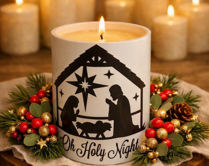 Christian Candle | Religious Candle| Christmas Candle