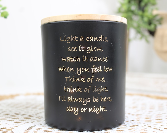 Sympathy Gift | Sympathy Candle Gift | Funeral Gift | Memorial Candle | Condolence Gift | Memorial Gift | Bereavement Gift