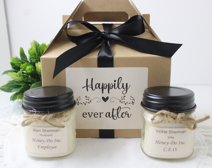 Wax & Wit Engagement Gift for Couples, Cute Bridal Shower Gifts for Bride,  Engaged Bride to be Gifts for Her, Newly Engaged Wedding Gifts - 9oz Jar  Candle 