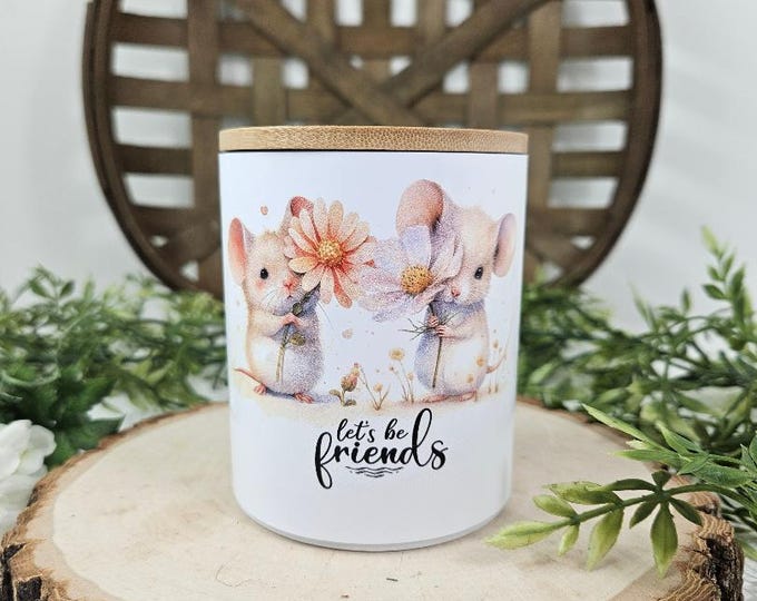 Friendship Gift | Co-worker gift | Gift for her | Gift for him | Birthday gift |Scented Candle | 11 oz. Candle | Sublimated |