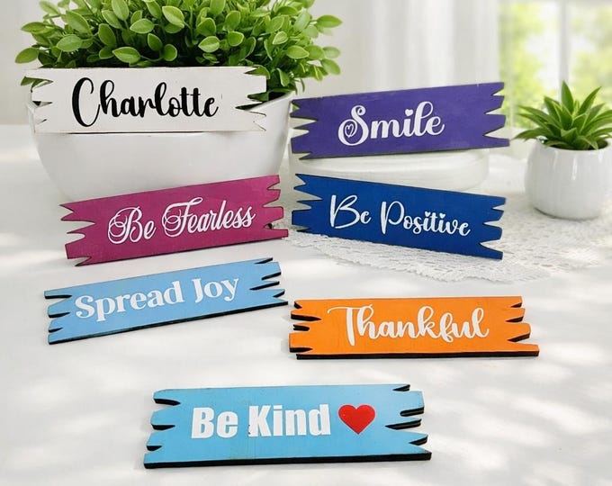Mini Sign | Personalized Mini Wood Sign | Custom Quote Farmhouse Decor | Create Your Own Sign