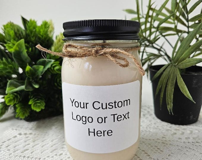 Personalized candle | Custom Candle | Candle Gift | Personalized Gift | Unique Gift | Custom Logo | Custom Print