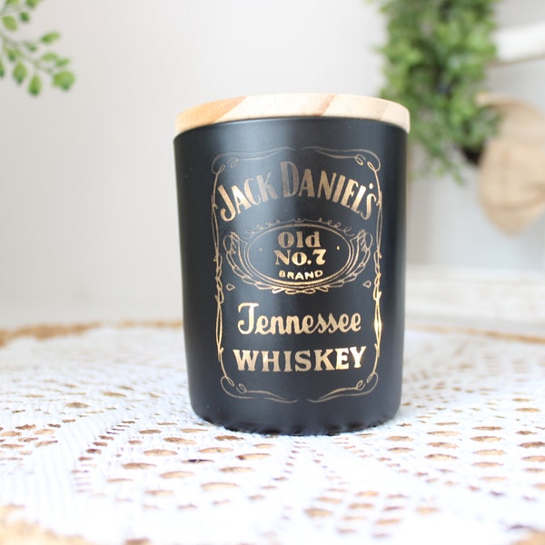 Alcohol Candle | Jack Daniels| New Home Gift | Home Bar Gift | Housewarming Gift | New Homeowner | Scented Candle | Gag Gift
