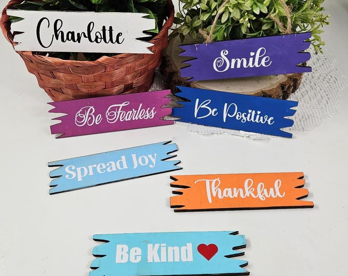 Mini Sign | Personalized Mini Wood Sign | Custom Quote Farmhouse Decor | Create Your Own Sign