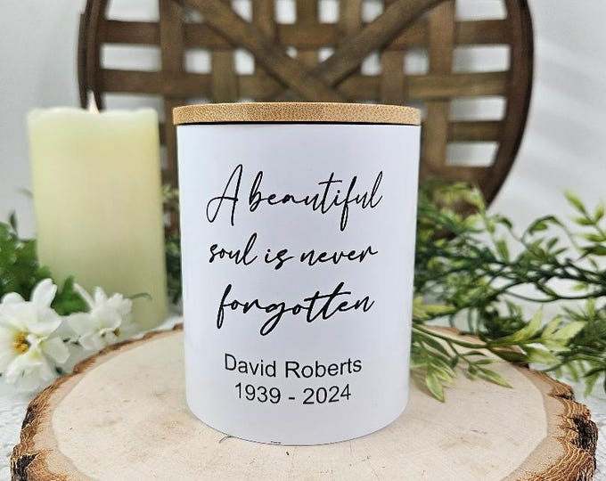 Sympathy | Sympathy Gift | Candle Gift | Funeral Gift | Memorial Candle | Condolence Gift | Memorial Gift | Bereavement Gift