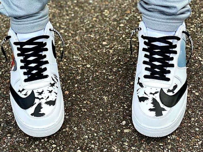 Custom Ninja Anime Nike Air Force 1 image 8