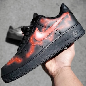 Neon Lightning Custom Nike Air Force 1