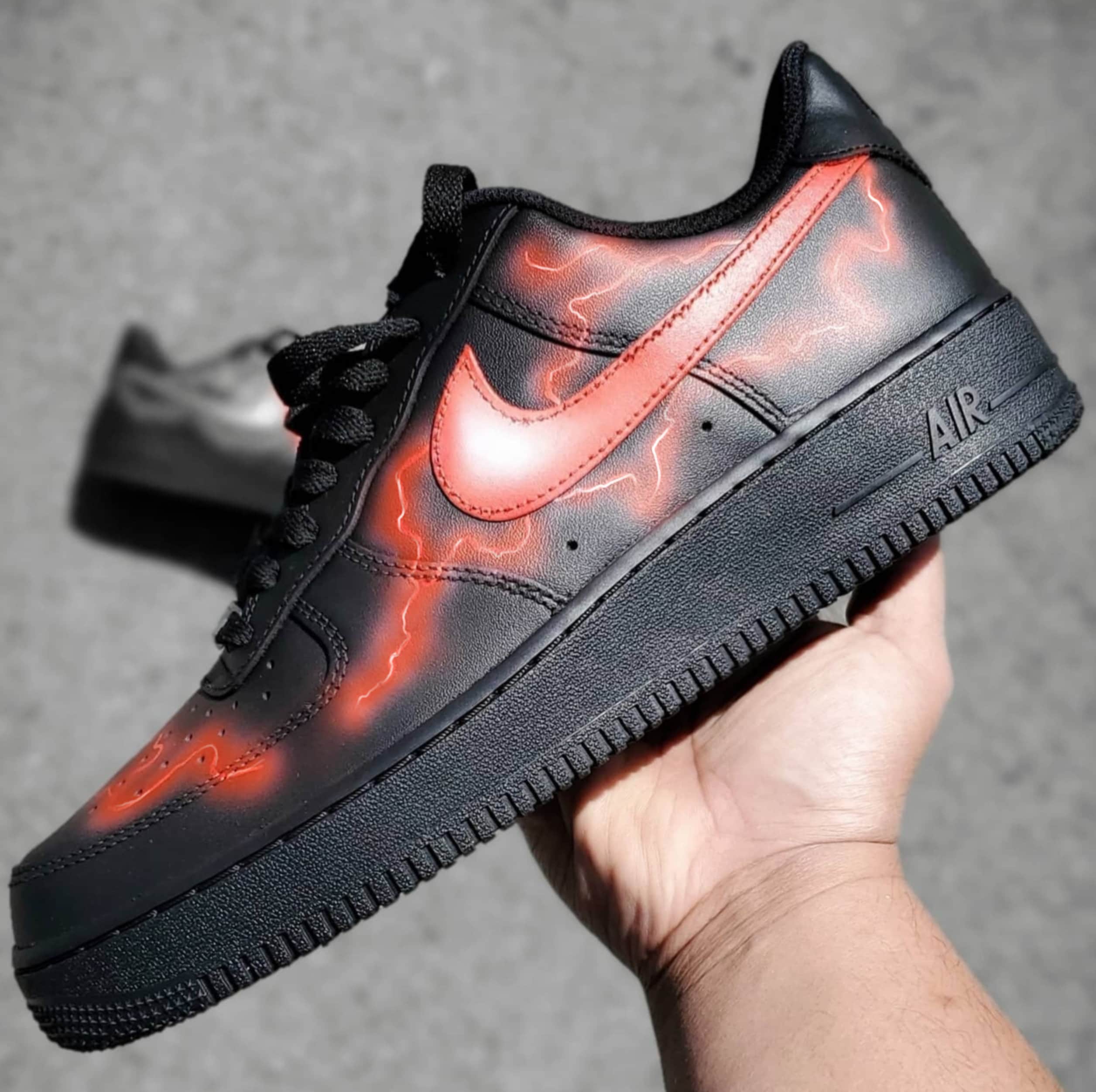 TBD In Process Adds Neon Acrylic to Nike Air Force 1