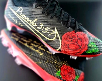 Custom Hand Painted Cleats