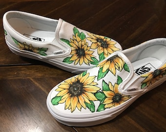 old skool sunflower vans