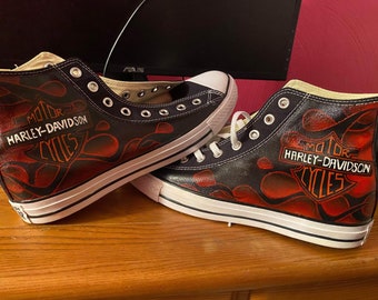 harley davidson converse shoes