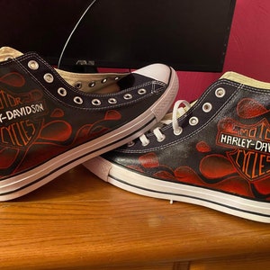 harley davidson converse sneakers