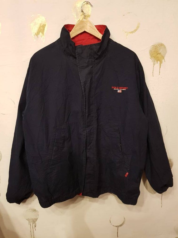 XL Vintage Ralph Lauren jacket reversible red and… - image 7