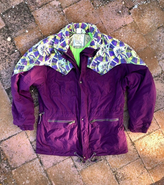 purple ellesse jacket