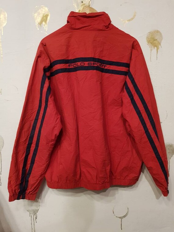 XL Vintage Ralph Lauren jacket reversible red and… - image 6