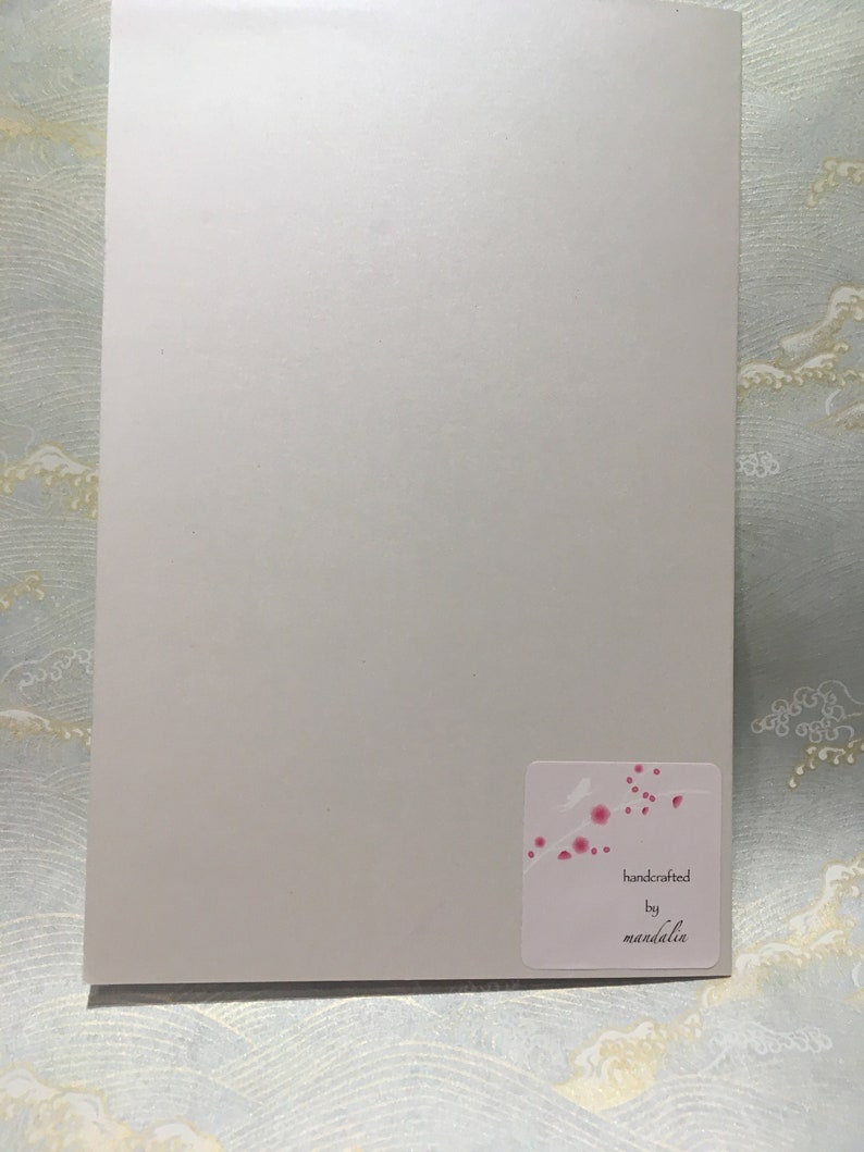 Lady in qipao card
