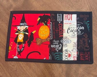 Halloween Witches Mug Rug
