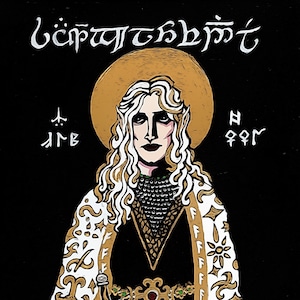 St. Glorfindel, J.R.R Tolkien Art Print/Painting