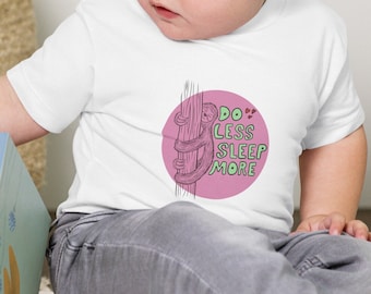 Baby Sloth T-Shirt : Toddler Clothes , Kids Animal Tshirt , Boy or Girl Tee 6-24 months