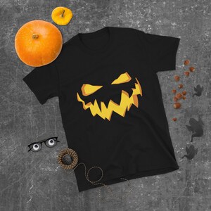 Jack O Lantern T-Shirt : Unisex , Halloween Shirt , Spooky Tee, Pumpkin