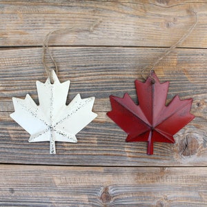 Kanada Maple Leaf Decor - Metall Ahornblatt Wand oder Schild Dekor