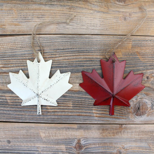 Kanada Maple Leaf Decor - Metall Ahornblatt Wand oder Schild Dekor