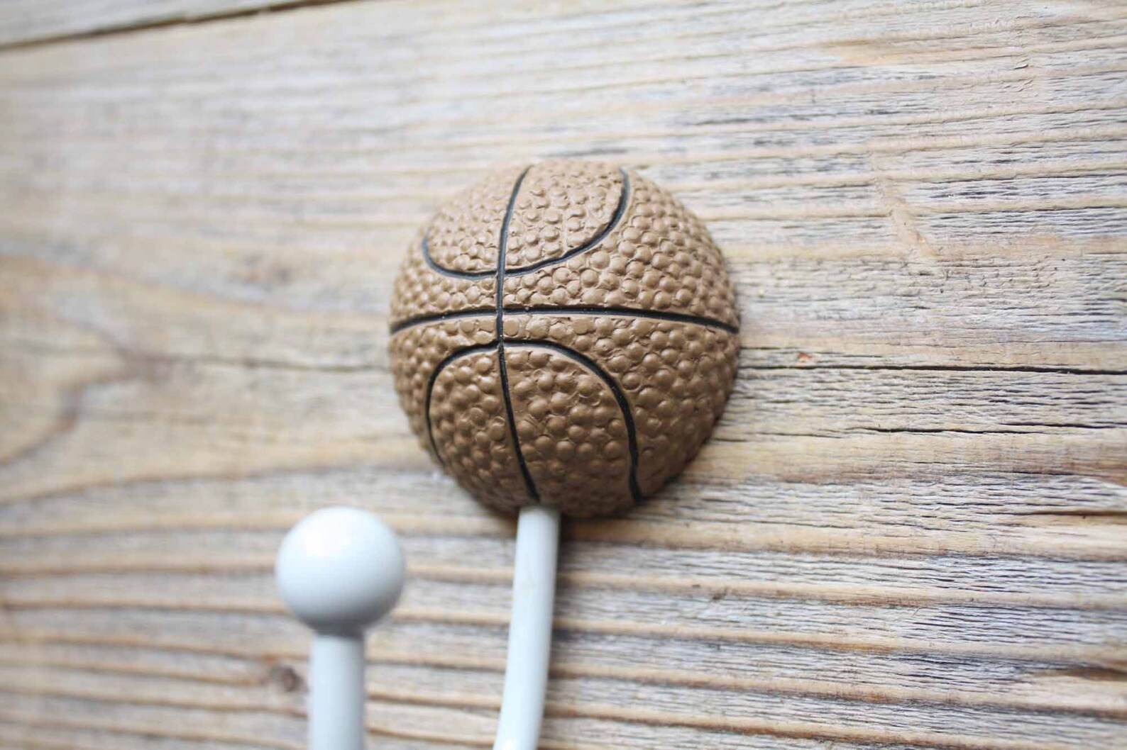 Basketball Coat or Wall Hook Basketball Bedroom Decor Etsy