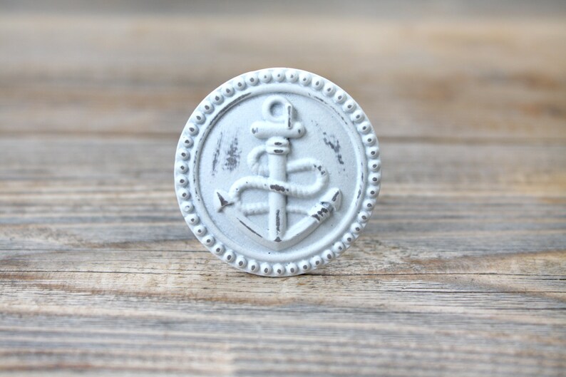 Nautical Knobs Coastal Handles Bathroom Hardware Etsy
