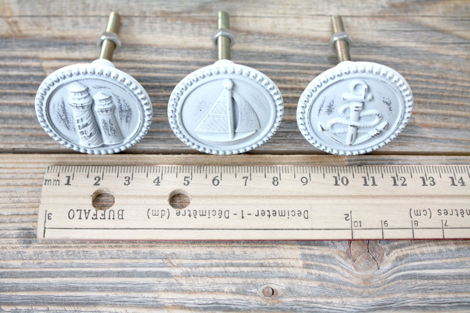 Nautical Knobs Coastal Handles Bathroom Hardware Etsy Canada