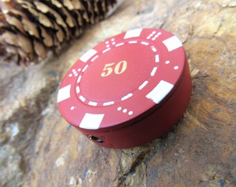 Poker chip lighter refillable Poker chip lighter refillable