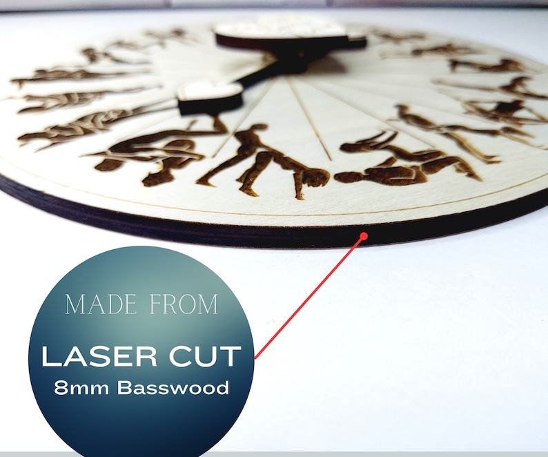 Custom Sex Position Spinner for Boyfriend or Girlfriend Naughty