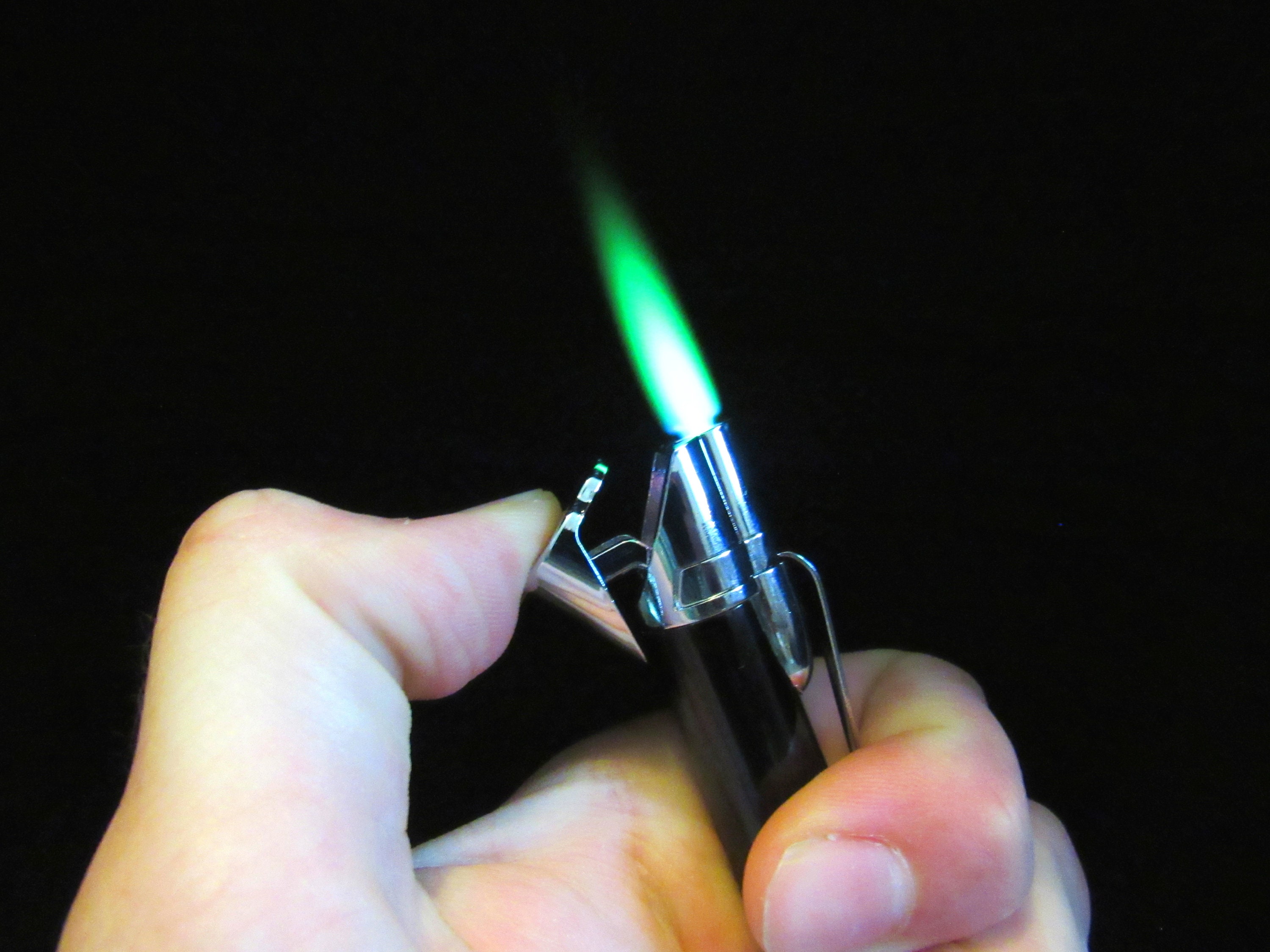 Ballpoint Pen Lighter Refillable Windproof Novelty Butane Etsy