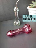 Penis Shaped Shot Glass &quot;#1 Dick&quot; - Funny Laser Engraved Dick Prank Gift