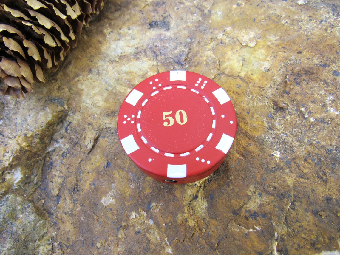 Poker Chip Shaped Lighter Refillable Novelty Butane Gas Etsy