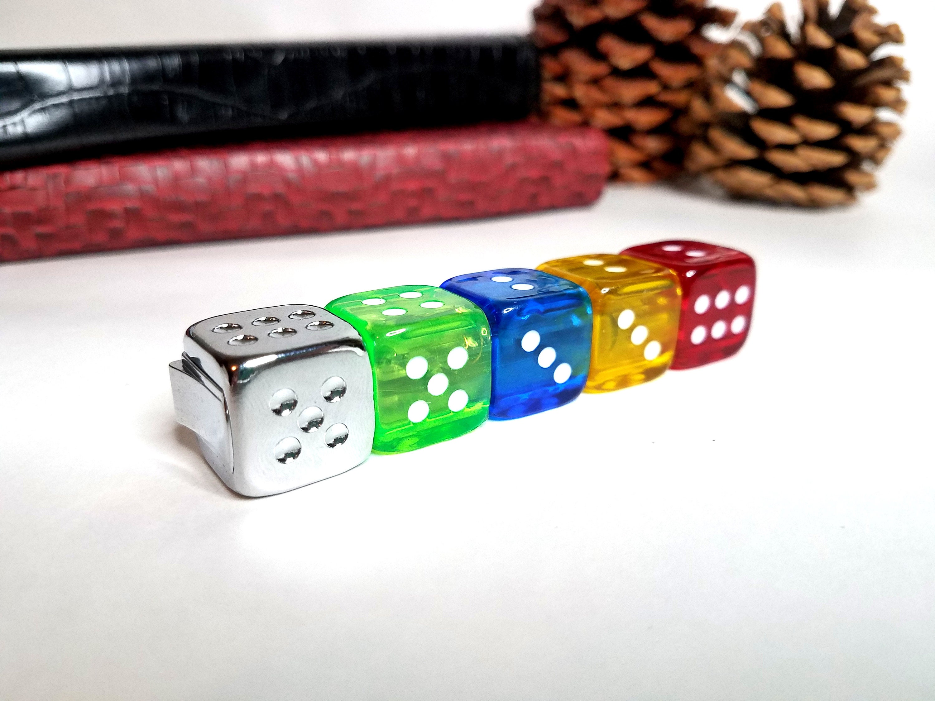 Dice Shaped Lighter Unique Refillable Novelty Butane Gas Etsy