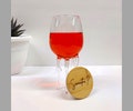 Personalized Unique Jellyfish Wine Glass - Cocktail Drinking Glass with Tentacle Base