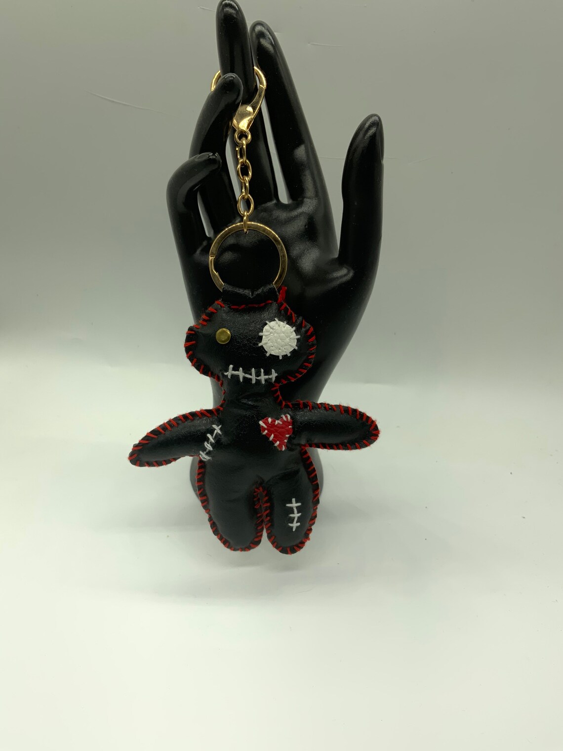 Voodoo Doll Keychain charm Etsy