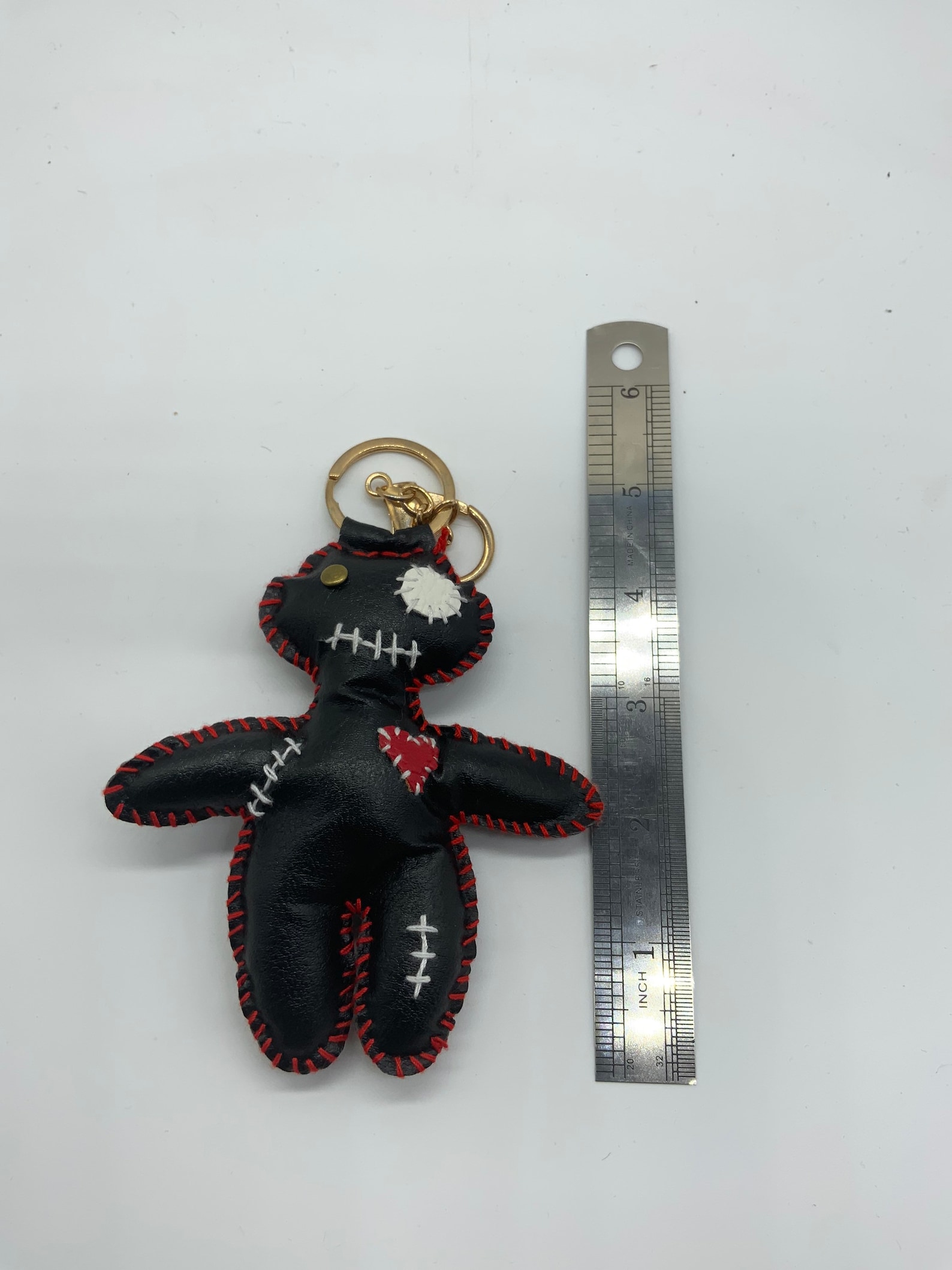 Voodoo Doll Keychain charm Etsy