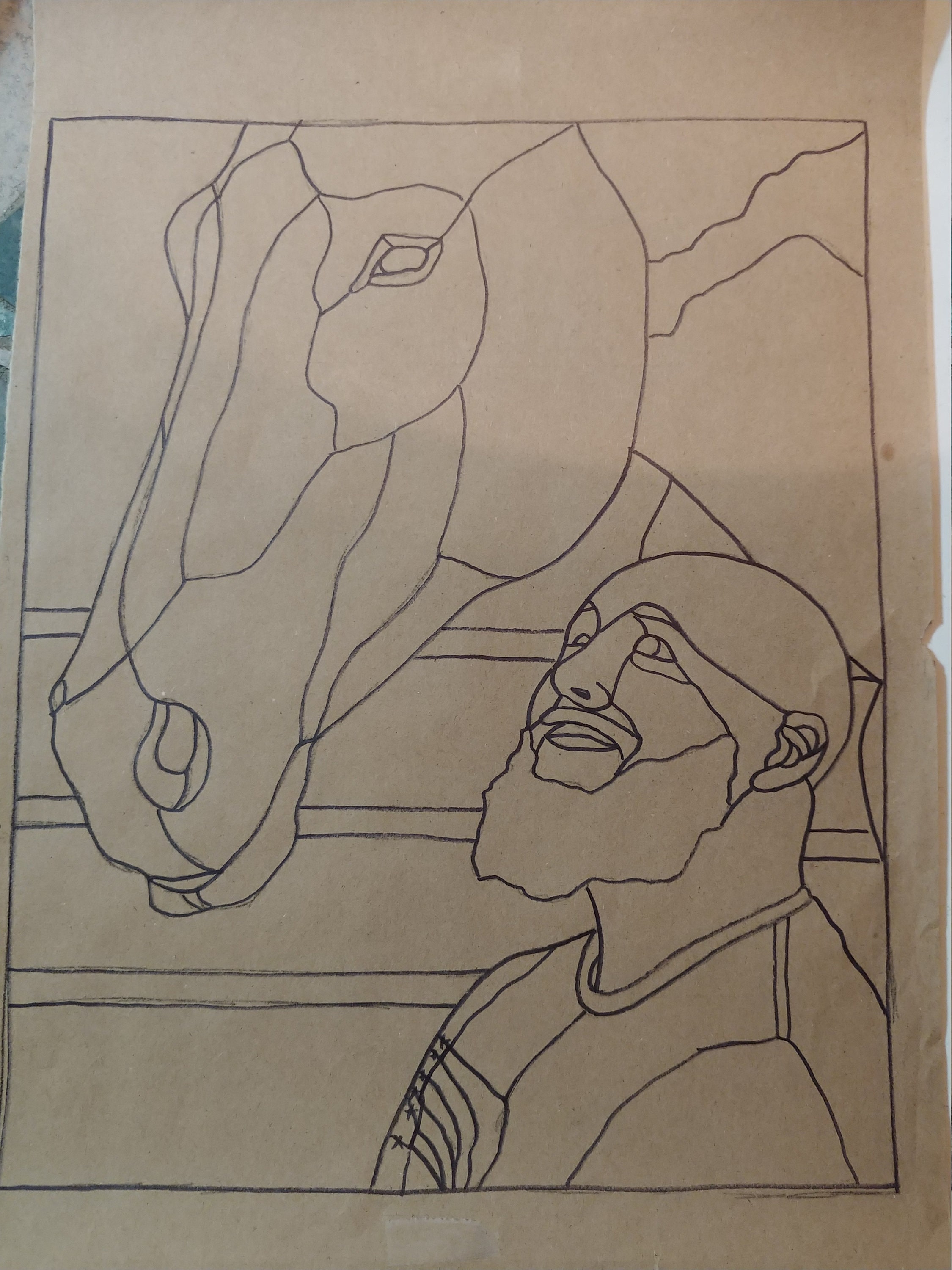 Make a Photo Into a Stained Glass Window. - Etsy