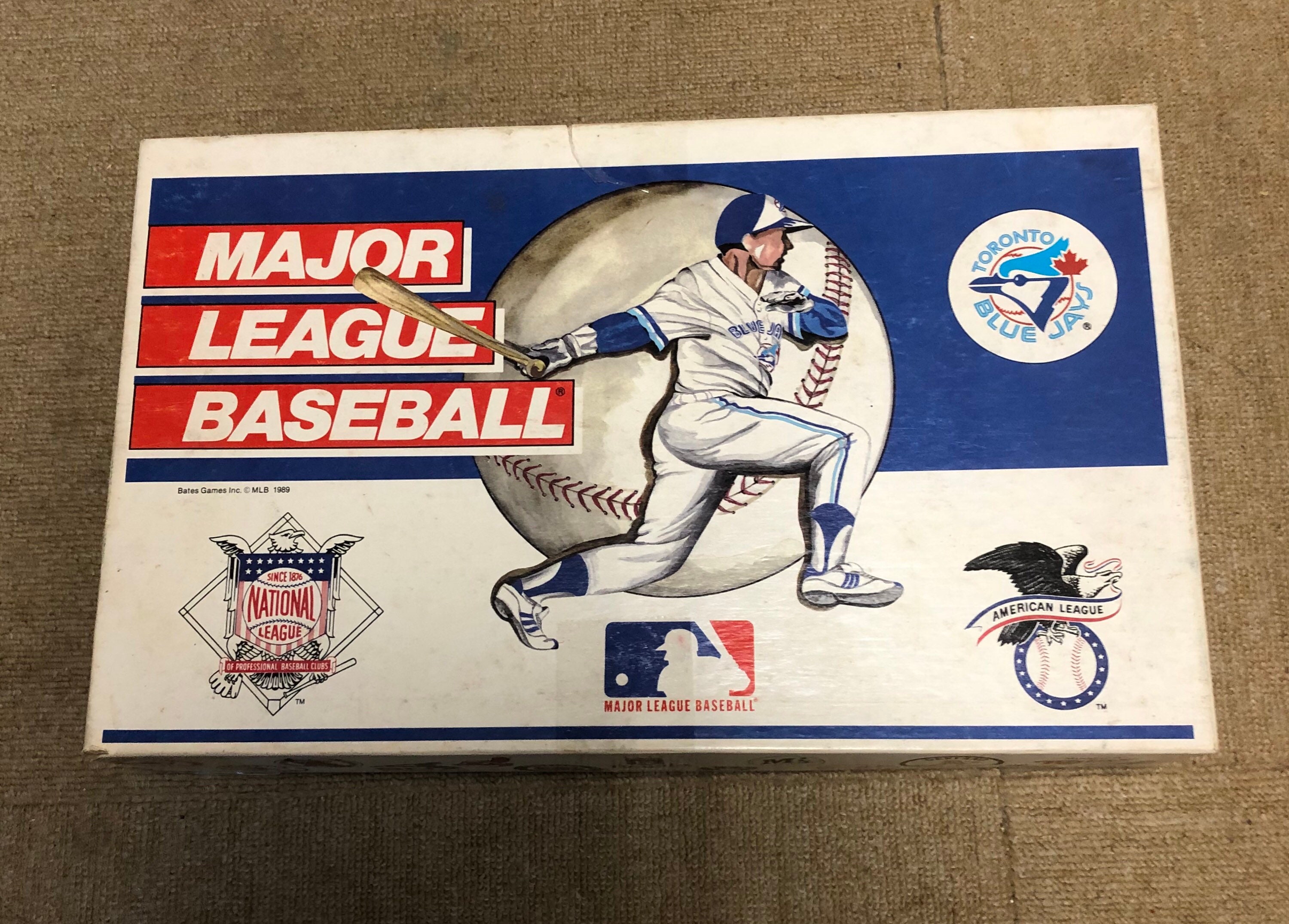 Major League Baseball Bates Game 1989 Vintage Board Game - Etsy