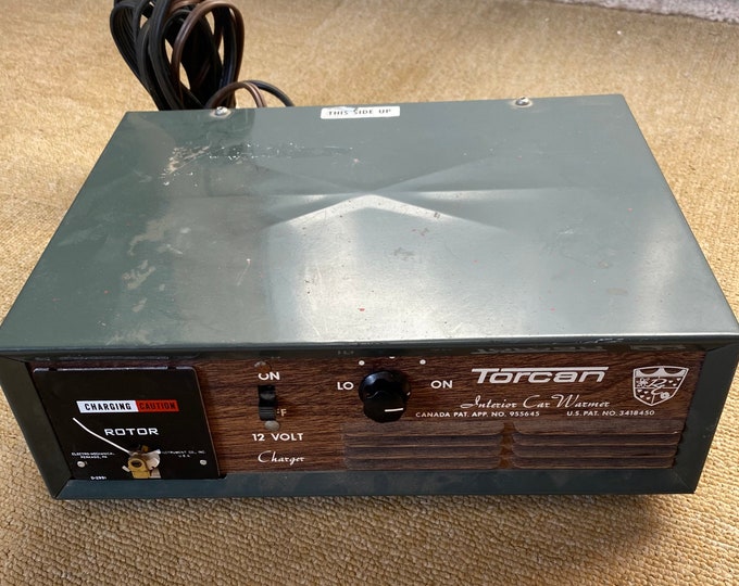 Vintage Torcan Interior Car Warmer Space Heater Please Read Etsy