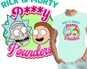 Rick and Morty inspired tee pussy pounders exclusive tee Planetina episode