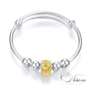 Newborn Baby bracelet, 999 Pure Silver,  silver child bangle, silver baby bangle