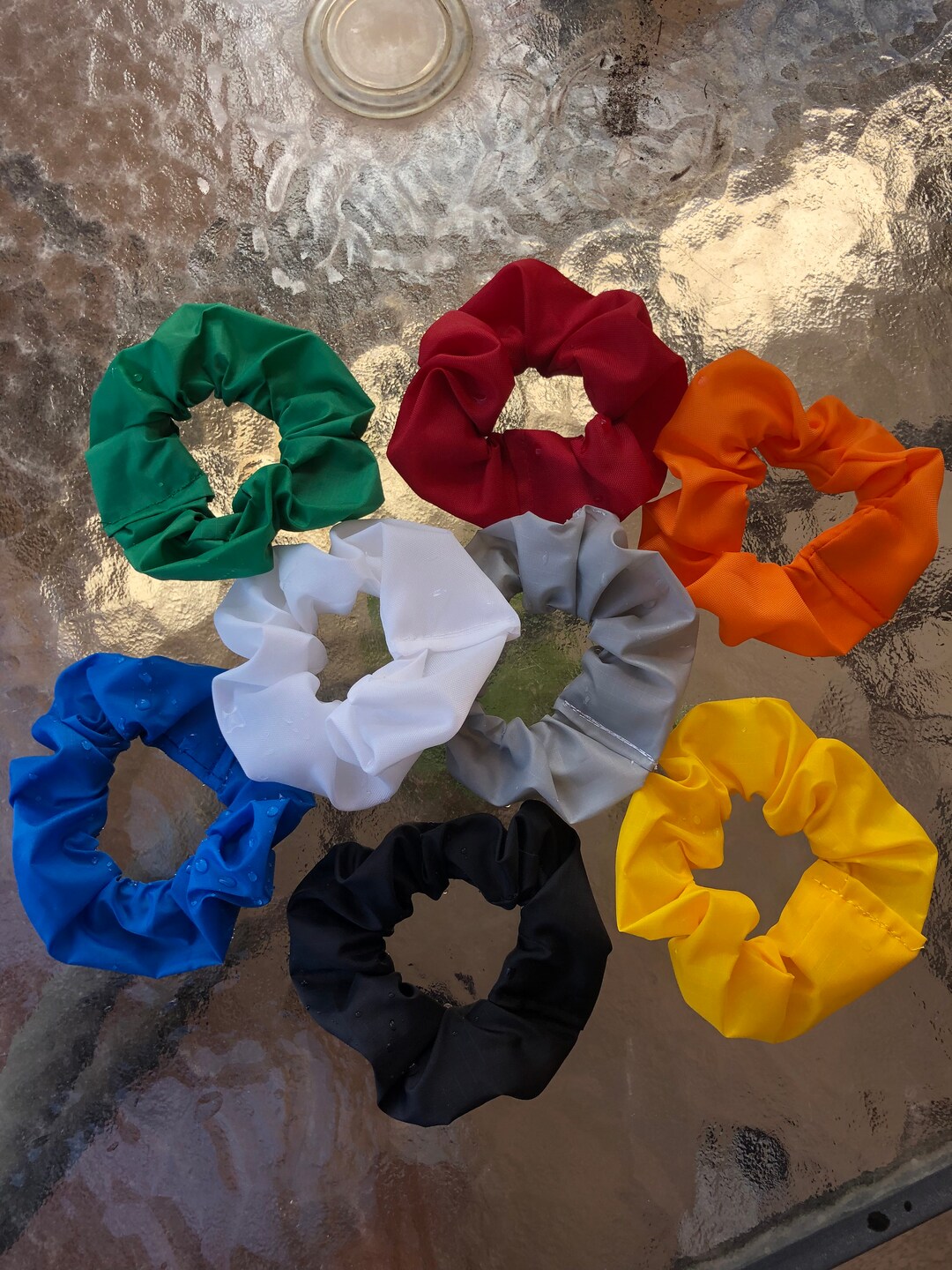 Waterproof / Waterresistant Hair Scrunchies Etsy
