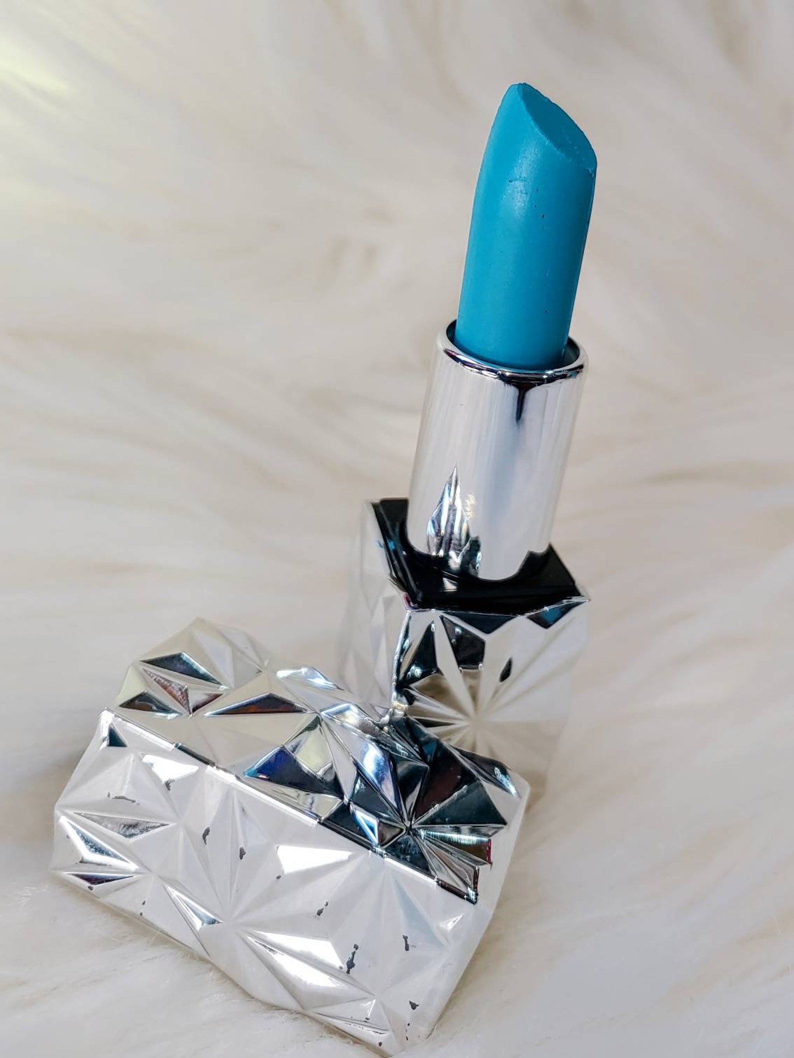 Electric Blue Lipstick Etsy