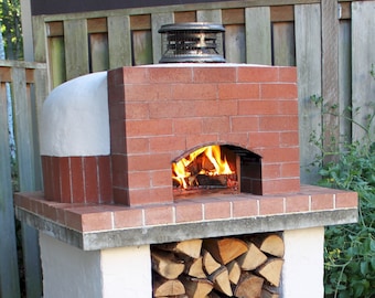 Build a Wood Fired Pizza Oven with Refractory Cement! Make sure our Mattone Cupola Dome Pizza Oven is part of your family's Outdoor Kitchen!