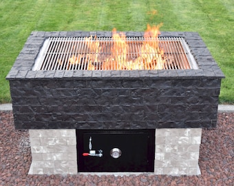 How to Build a Smoker Grill • BBQ • Pig Roaster • Rotisserie • Bread / Pizza Oven • Brazilian BBQ • Deep Fryer and More!  The BrickWood Box